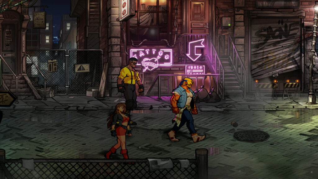 Streets of rage 4 gameplay screenshot