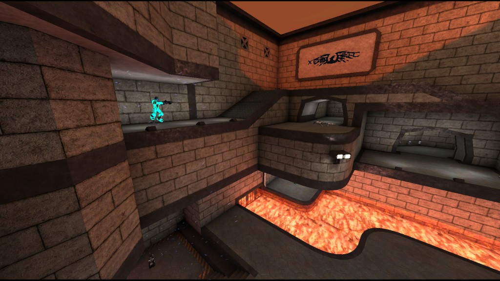 Xonotic game screenshot