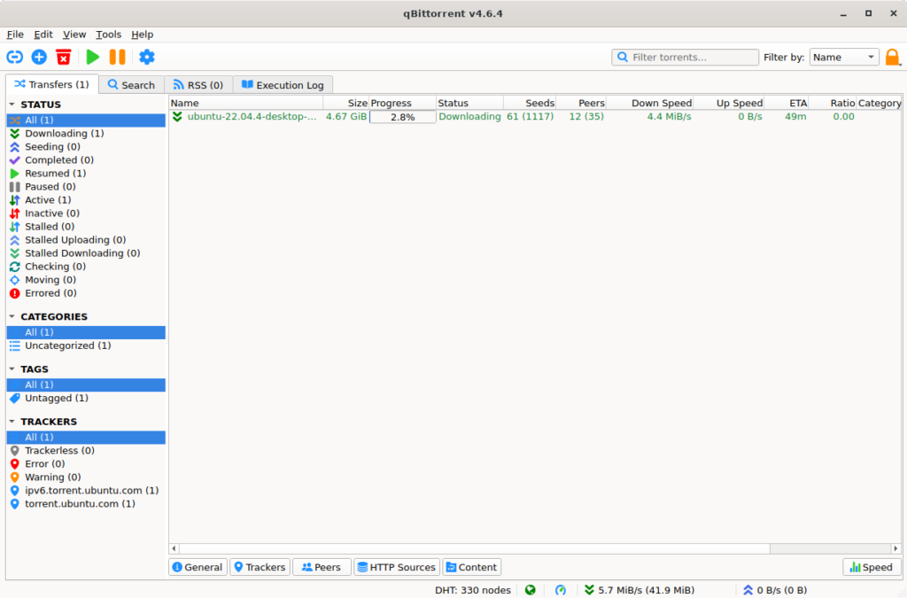 Qbittorrent ubuntu