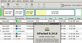 4mparted 15 0 distrolette is now in beta based on gparted 0 24 0 and 4mlinux 15 0