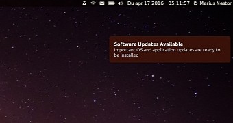 Ubuntu 16 04 lts to present users with notifications about software updates