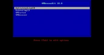 4mrescuekit 18 0 enters beta adds antivirus live cd 18 0 0 99 2 4mparted 18 0