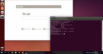 You can now run ubuntu linux with the unity desktop on top of windows 10