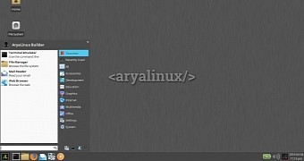 Aryalinux 2016 08 distro is the first to ship with mate 1 15 desktop vlc 3 0