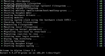 Alpine linux 3 4 6 updates php busybox and curl uses linux kernel 4 4 30 lts