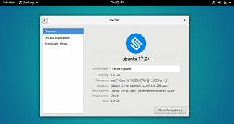 Ubuntu gnome 17 04 to be based on the gnome 3 22 stack ship with linux 4 9