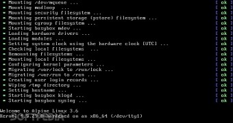 Alpine linux 3 6 security oriented os gets first point release with linux 4 9 30