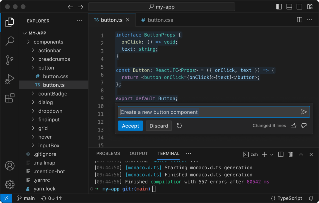 Visual Studio Code on Ubuntu 24.04 screenshot