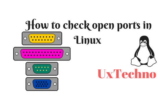 Check open ports in linux