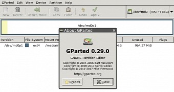 4mparted 23 0 disk partitioning live os enters beta based on latest gparted tool