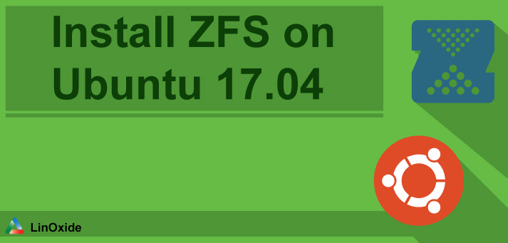 Zfs install ubuntu 17 04