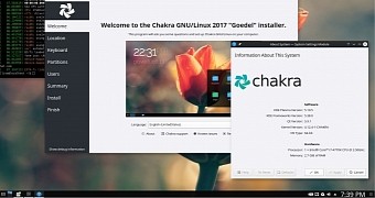 Chakra gnu linux users get kde plasma 5 11 desktop latest kde apps frameworks