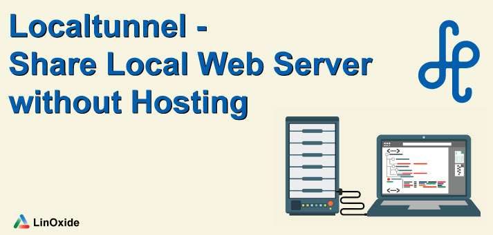 Localtunnel share local webserver