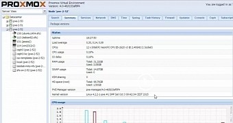 Proxmox 5 1 update rebases the virtual environment to debian 9 2 linux 4 13