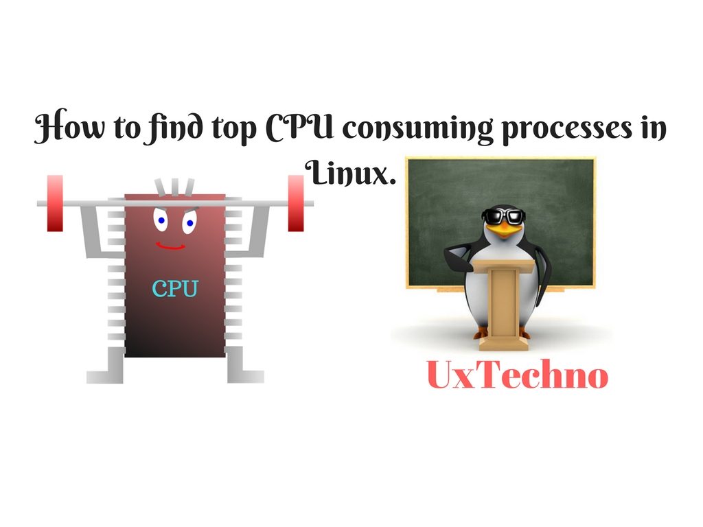 Top cpu consuming processes in linux