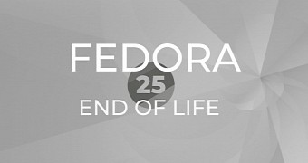 Fedora 25 to reach end of life on december 12 2017 upgrade to fedora 27 now