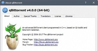 Qbittorrent 4 0 is a major release of the open source bittorrent client