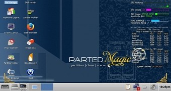 Parted magic disk partitioning cloning and rescue linux os has a new release