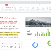 Pdf editor wps