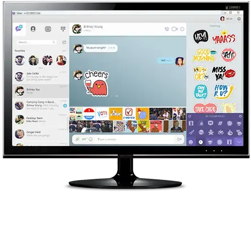 Viber ubuntu screenshot