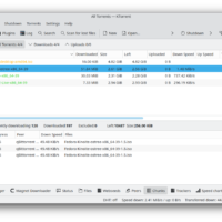 Ktorrent screenshot