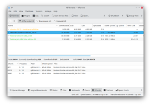 Ktorrent screenshot