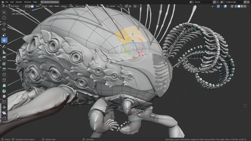 Blender ubuntu 2