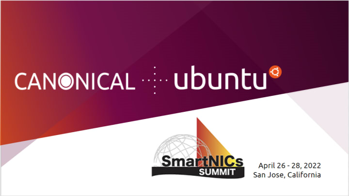 Join canonical at smartnics summit 2022 ubuntu