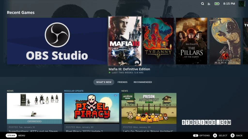 Latest steam client update enables new big picture mode by.webp