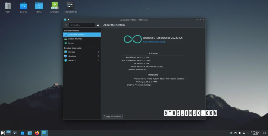 Kde frameworks 5105 improves support for flatpak apps updates breeze.webp