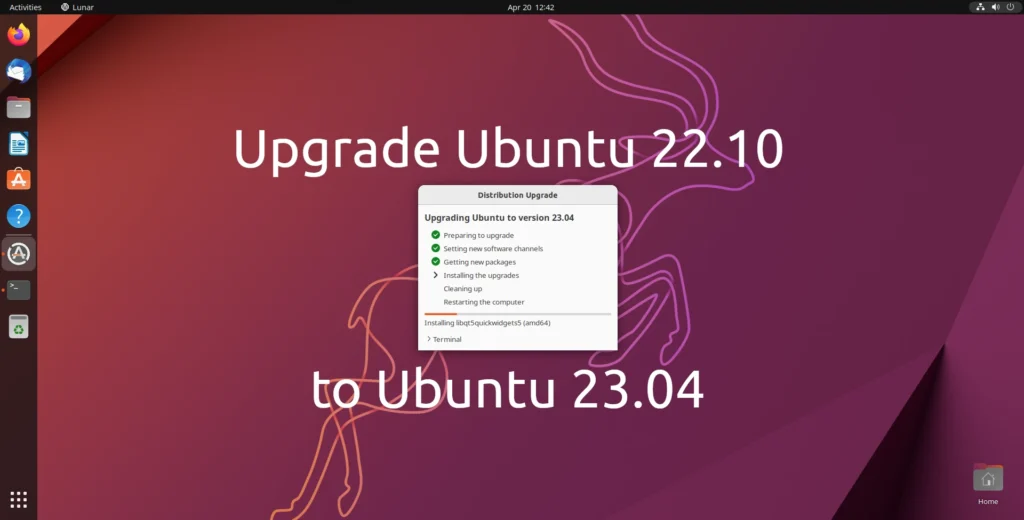 You can now upgrade ubuntu 2210 to ubuntu 2304 heres.webp