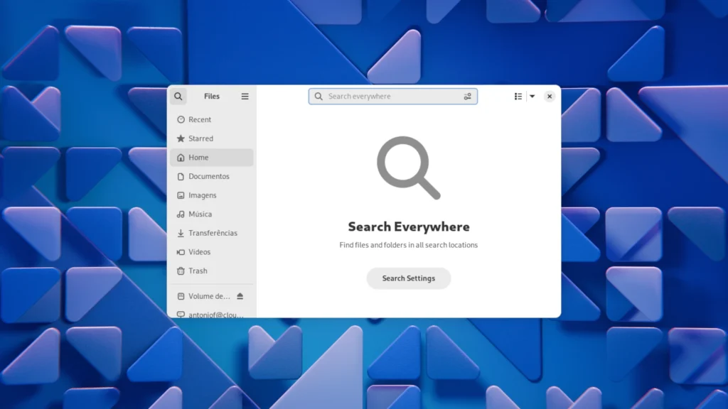 Nautilus file manager is getting a new global search mode.webp