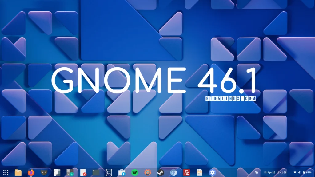 Gnome 46.1 desktop environment released with explicit sync support