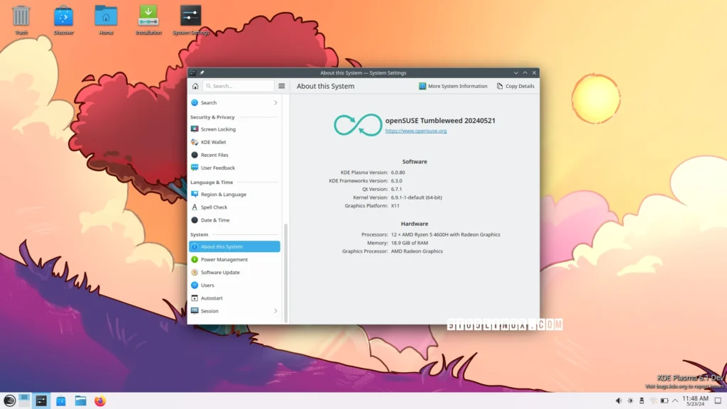 Kde plasma 6.1 beta released with explicit sync support on