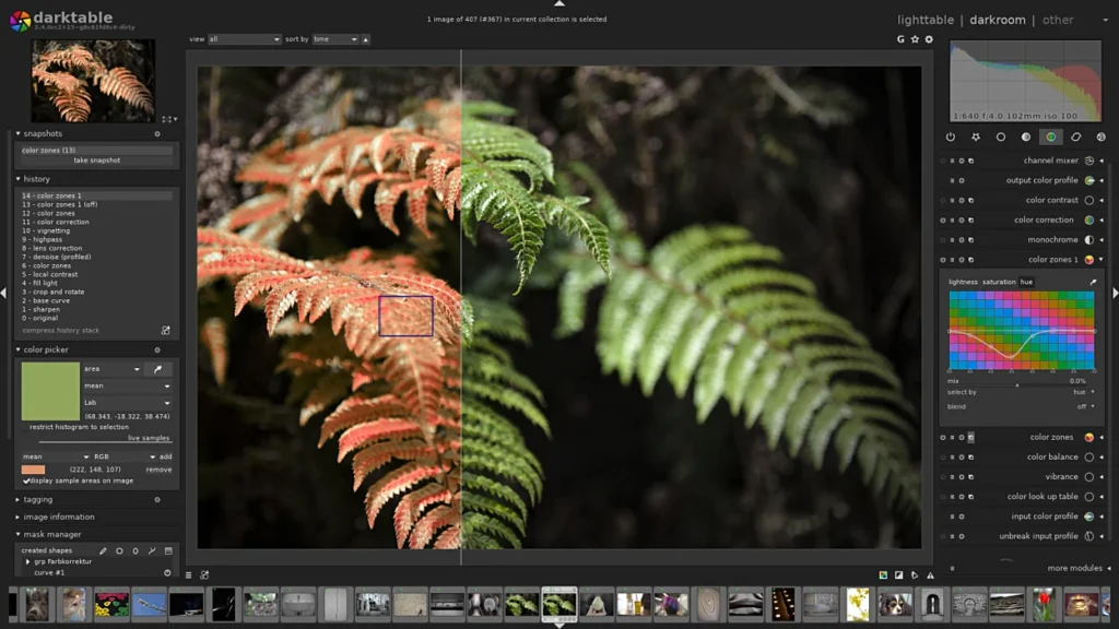 Darktable 4.8 open source raw image editor released, here's what's new