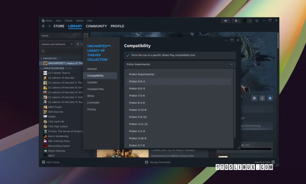 Proton 9.0 2 brings support for alpha league, helldivers 2, and