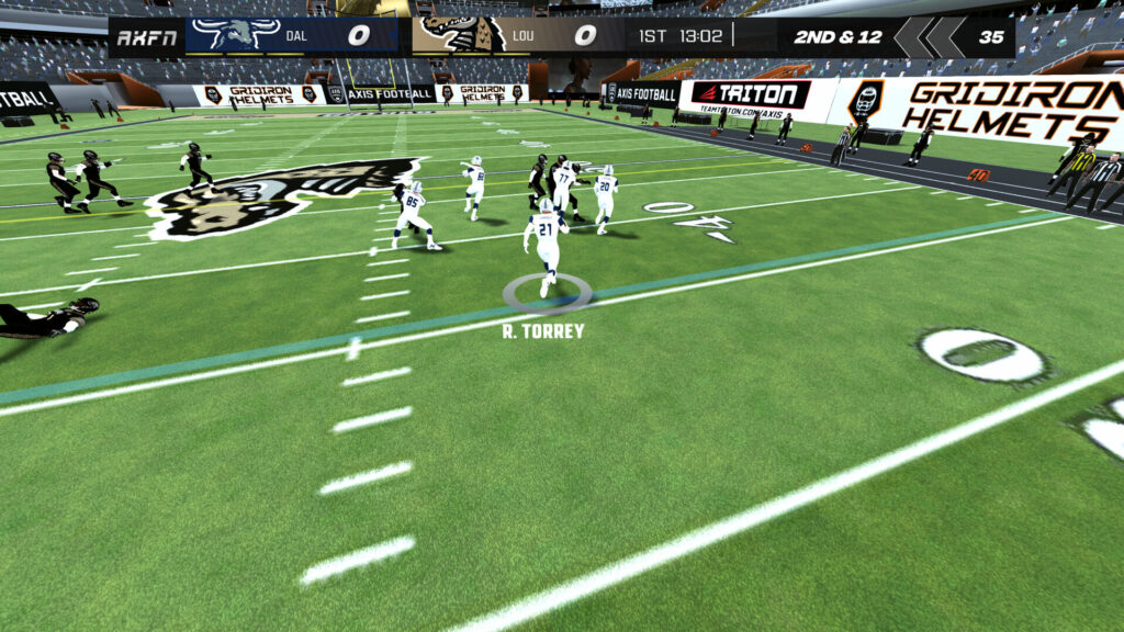 Axis football 2024 screenshot