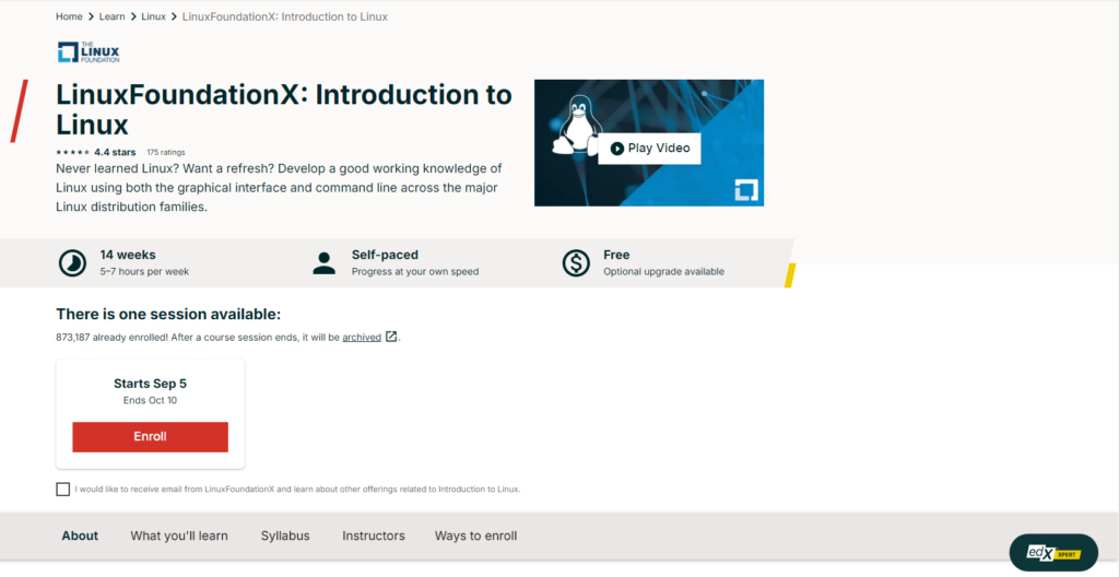 Introduction to linux edx