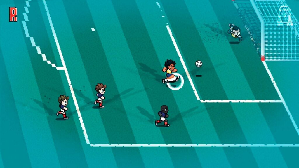 Pixel cup soccer screenshot