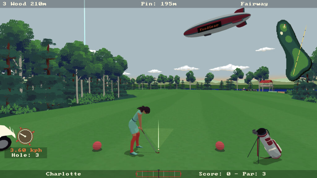 Super video golf screenshot