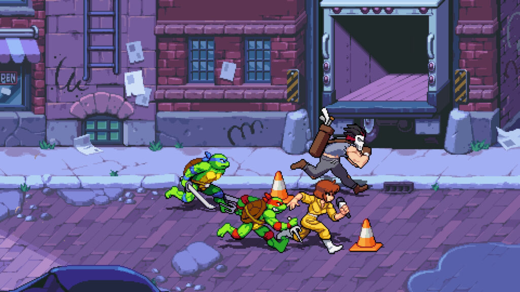 Teenage mutant ninja turtles shredders revenge screenshot