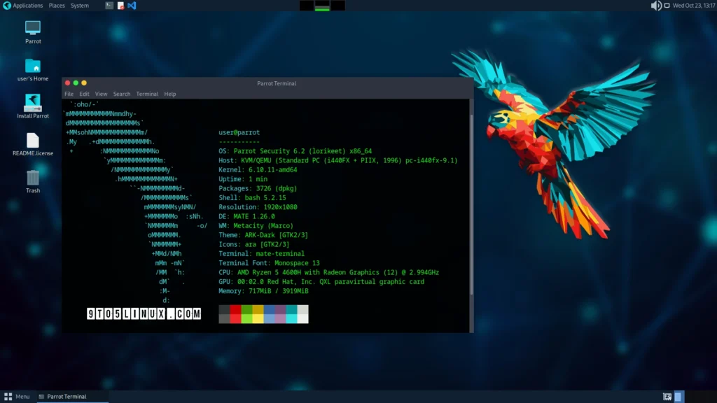 Parrot os 6.2 ethical hacking distro introduces launcher for docker