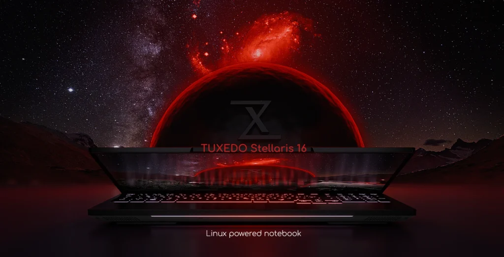 Tuxedo stellaris 16 gen6 linux laptop unveiled as high end desktop