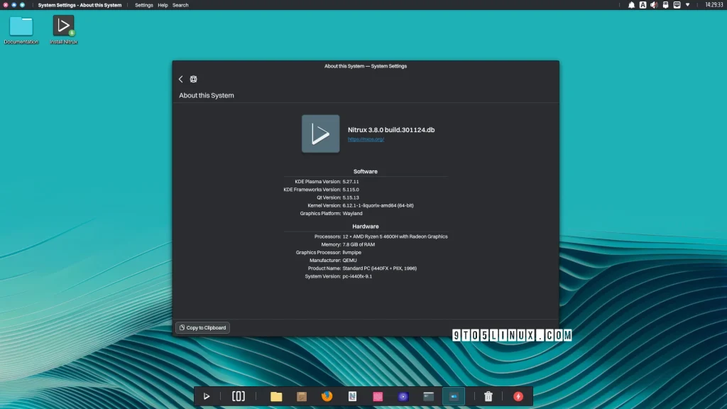 Nitrux 3.8 released with linux kernel 6.12, better support for